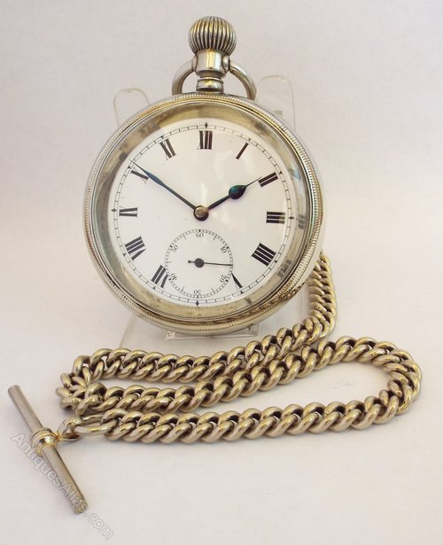 Antiques Atlas A Vintage 1920s Swiss Pocket Watch Chain