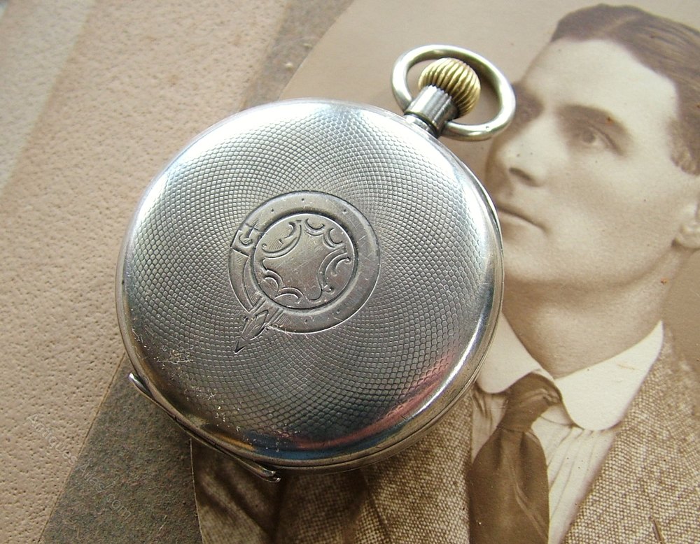 Antiques Atlas A Vintage Hamilton Silver Pocket Watch