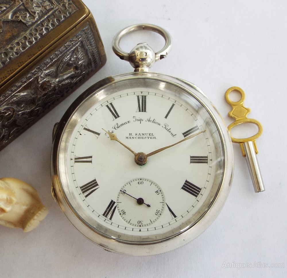 Antiques Atlas Antique 1908 Silver H Samuel Pocket Watch