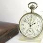 Antique 1920s Leonidas chronograph pocket watch