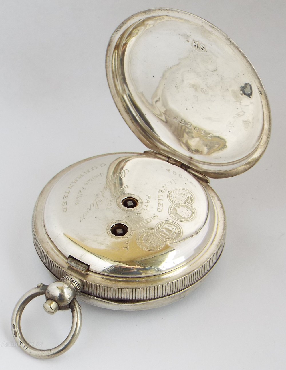 Antiques Atlas Antique 1924 Silver H Samuel Pocket Watch.