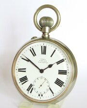 Antique 8-day Goliath Pocket Watch, Finnigan