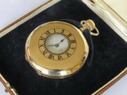 Antique Baume & Co Half Hunter Pocket Watch