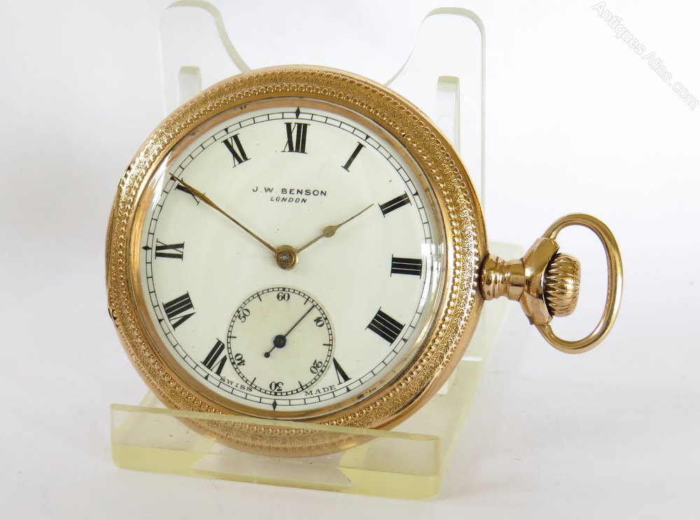 Antiques Atlas Antique Cyma Pocket Watch For J W Benson