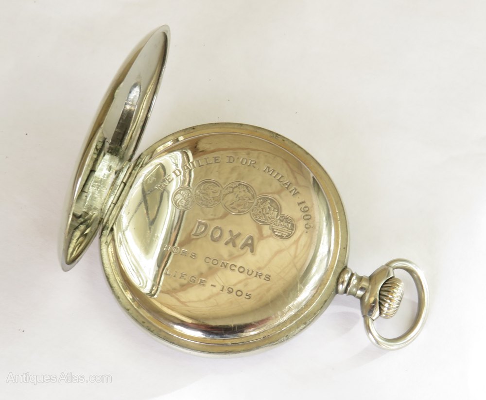 Antiques Atlas Antique Doxa Pocket Watch, C1910