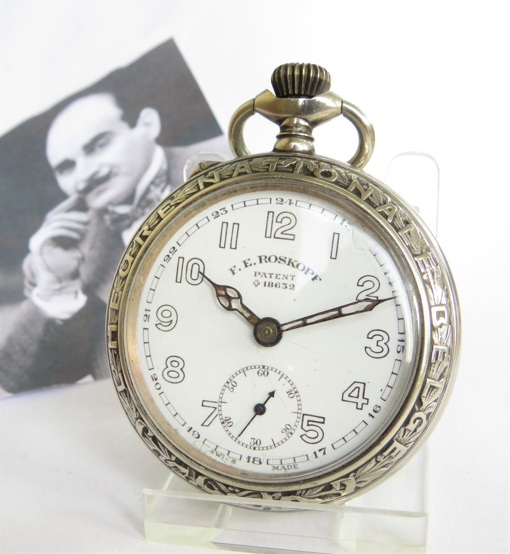 Roskopf pocket discount watch