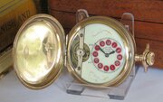 Antique Hebdomas Patent Full Hunter Pocket Watch