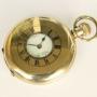 half hunter  pocket watch
