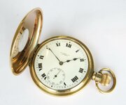 Antique Helvetia Half Hunter Pocket Watch