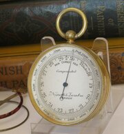Antique Negretti & Zambra Pocket Barometer