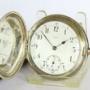 Antique Omega silver full hunter pocket watch