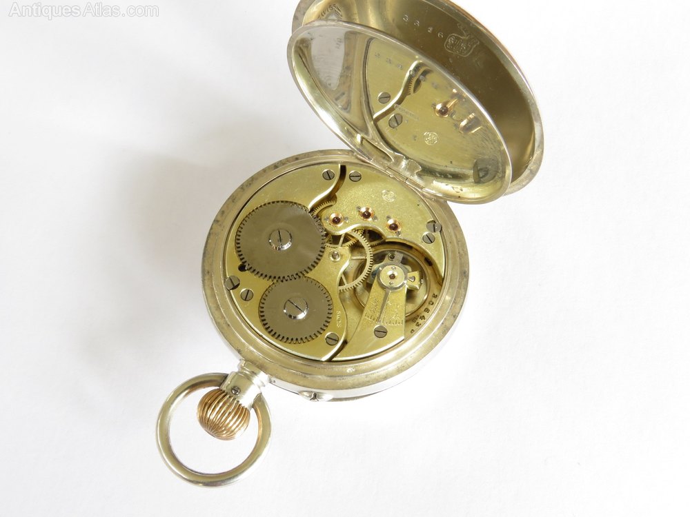 Antiques Atlas Antique Stauffer & Co IWC Silver Pocket Watch
