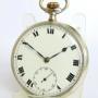 Antique Swiss silver pocket watch, 1917