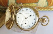 Antique Thomas Russell Gallet Hunter Pocket Watch