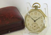 Antique Waltham Art Deco pocket watch 1924