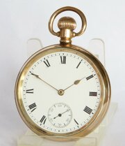 Antique Waltham Traveler Pocket Watch, 1914