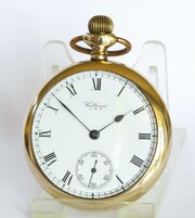 Antique Waltham Traveler Pocket Watch, 1925