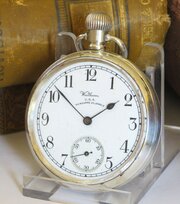 Antique Waltham Vanguard Railroad Pocket Watch
