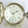 Antique Waltham full hunter pocket watch, 1892