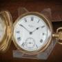Antique Waltham full hunter pocket watch, 1908