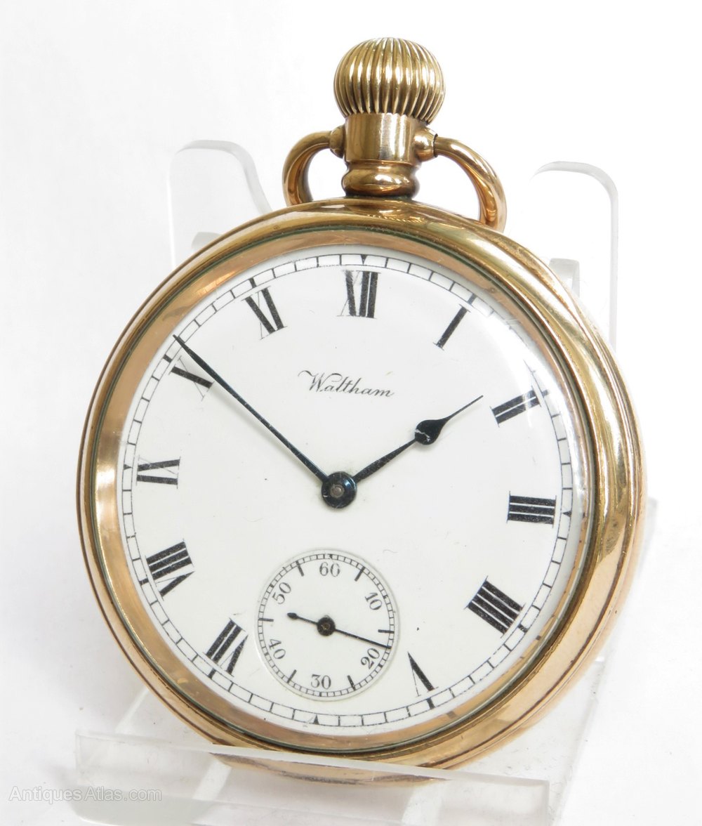 Antiques Atlas Antique Waltham Pocket Watch, 1928