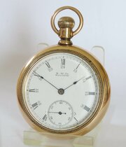 Antique Waltham Pocket Watch, Horse Racing, 1889