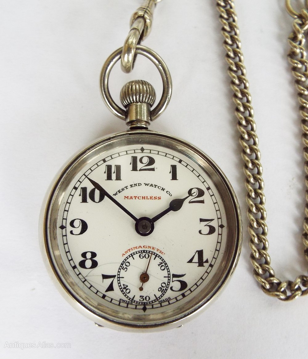 Antiques Atlas Antique West End Watch Co Matchless Pocket Watch