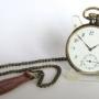 Antique Zenith gun metal pocket watch, c1905