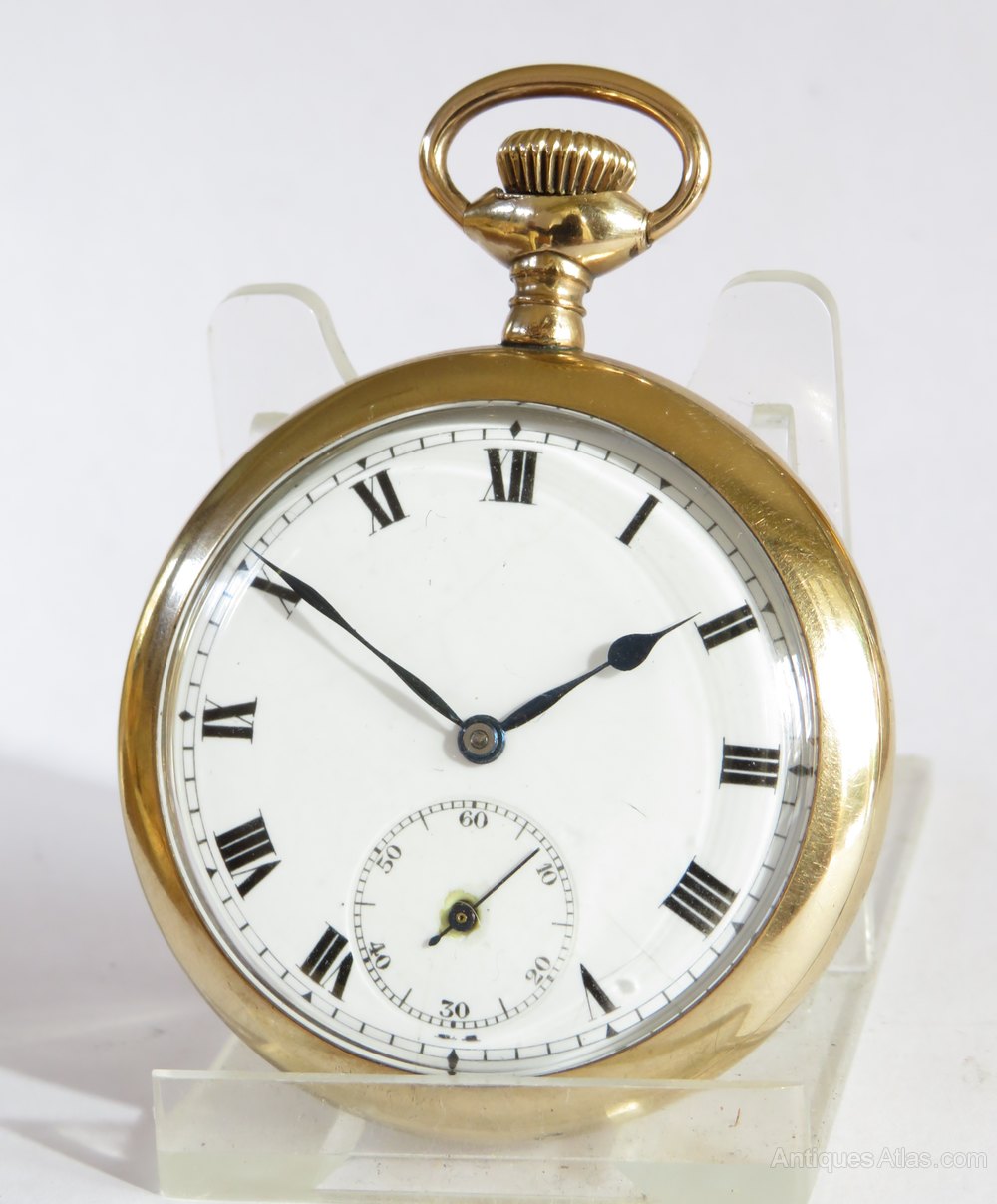 Antiques Atlas Antique Gold Filled Pocket Watch