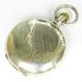Antique silver Elgin Wheeler hunter pocket watch