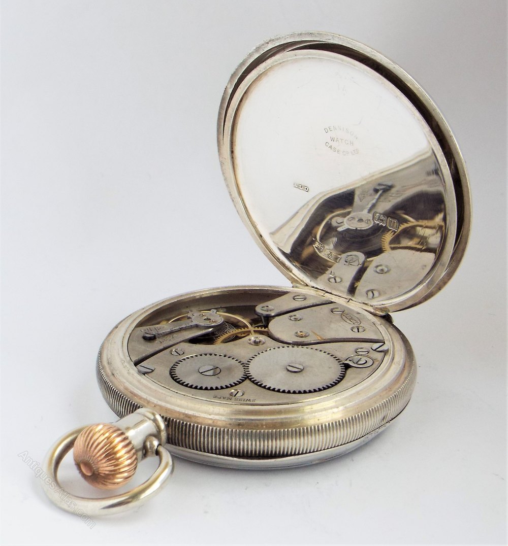 Antiques Atlas Antique Silver Limit Pocket Watch, 1919.