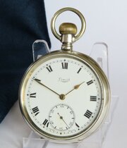 Antique Silver Limit Pocket Watch, 1919