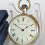 Antique silver Longines pocket watch, John Bennett