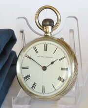 Antique Silver Longines Pocket Watch, John Bennett