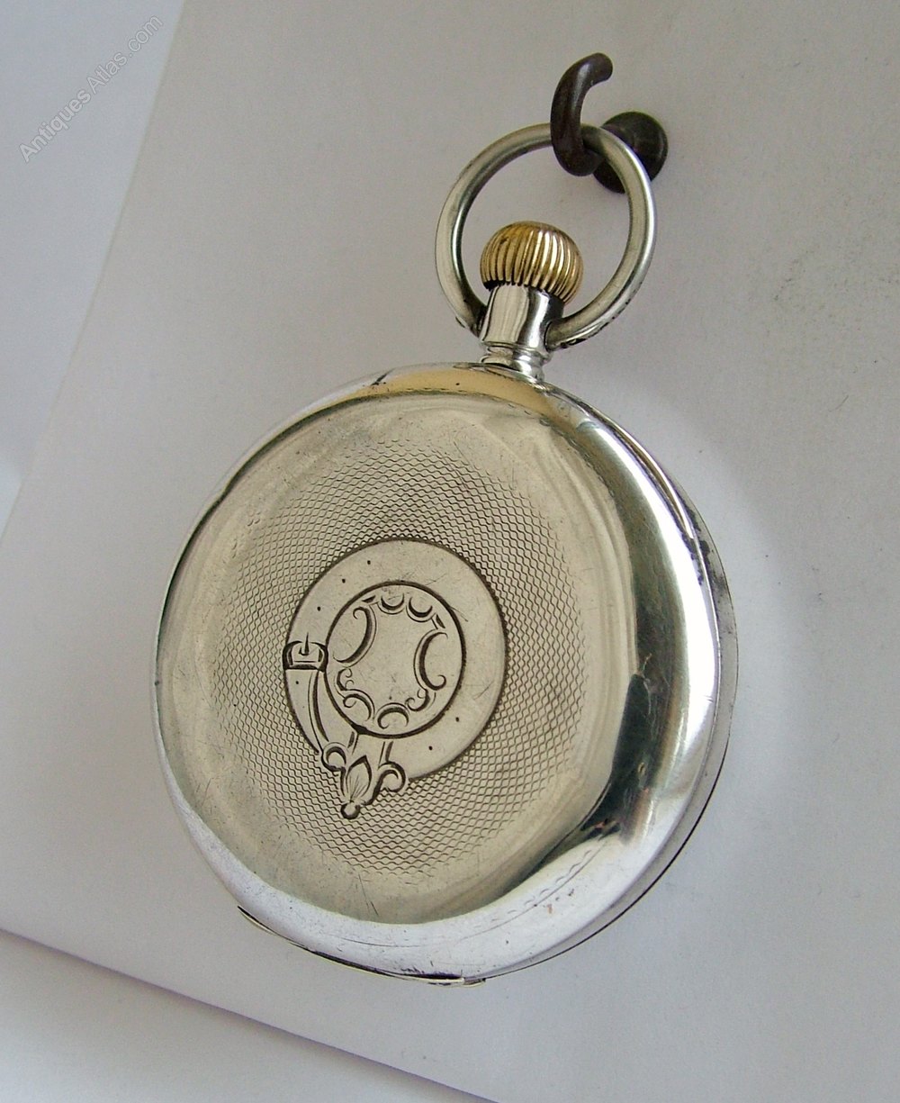 Antiques Atlas Antique Silver Omega Pocket Watch, Ganter, Dublin