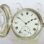 Antique silver Revue half hunter pocket watch