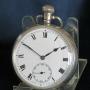 Antique silver Revue pocket watch, 1924