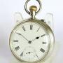 Antique silver Stauffer pocket watch