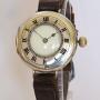 Antique silver Stauffer trench watch