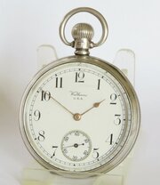 Antique Silver Waltham Pocket Watch