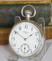 Antique Silver Waltham Pocket Watch