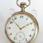 Antique silver Zenith pocket watch, 1913