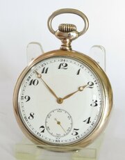 Antique Silver Zenith Pocket Watch, 1913