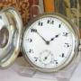 Antique Silver Half Hunter Pocket Watch, 1922