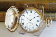 Elgin Full Hunter Pocket Watch, 1915