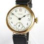 Gents 1920s 9ct gold Waltham wrist watch