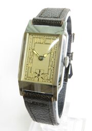 Gents 1940s Art Deco Wrist Watch