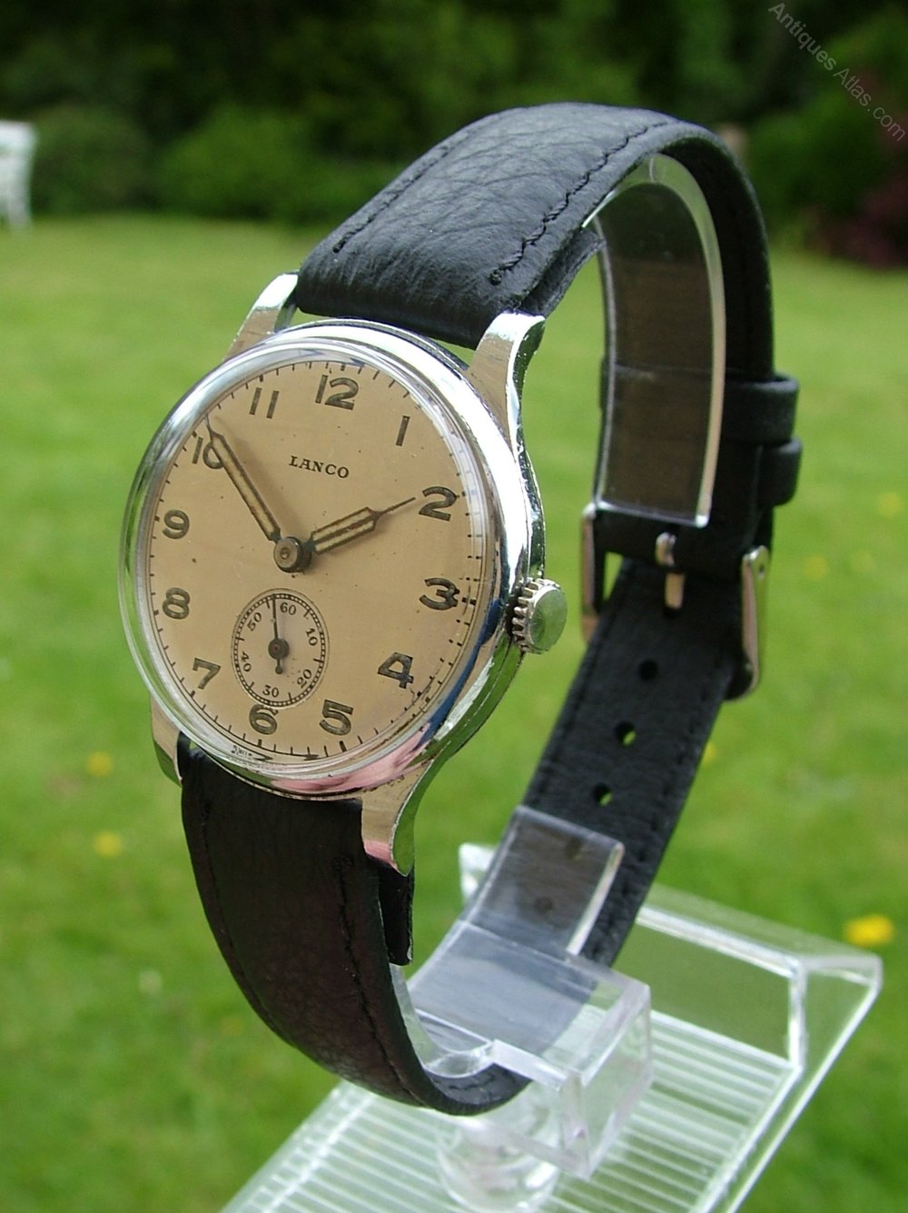 Antiques Atlas Gents 1940s Lanco Hand Winding Wrist Watch