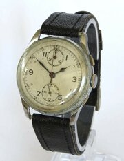 Gents 1940s Venus 170 Chronograph Wrist Watch