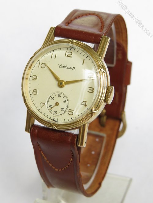 Gents 1940s Wadsworth Wrist Watch as170a6242 Antiques Atlas